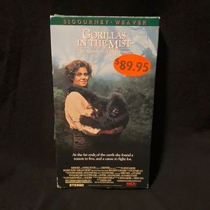 Gorillas In The Mist VHS